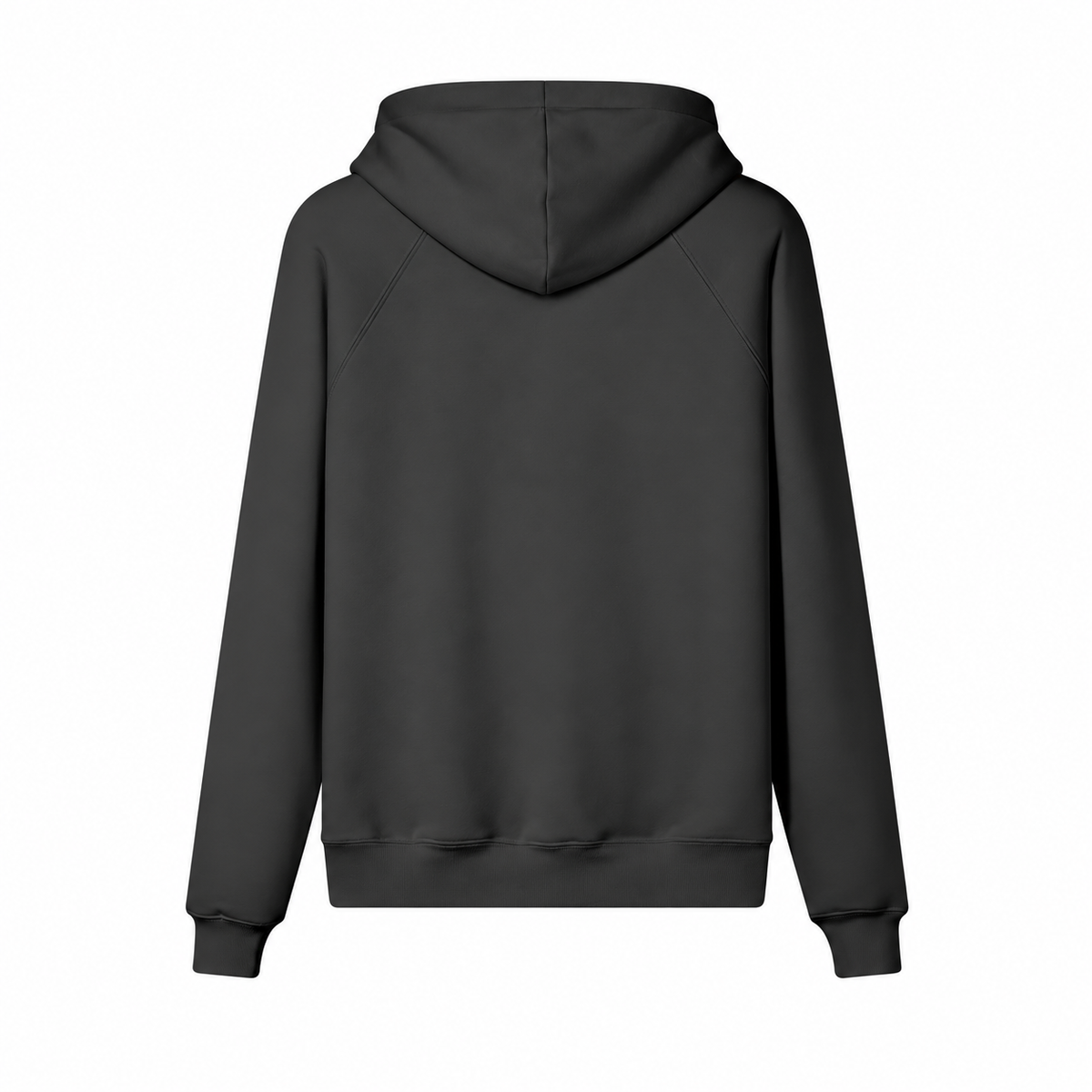 Never Deceived Monogram Hoodie — Black
